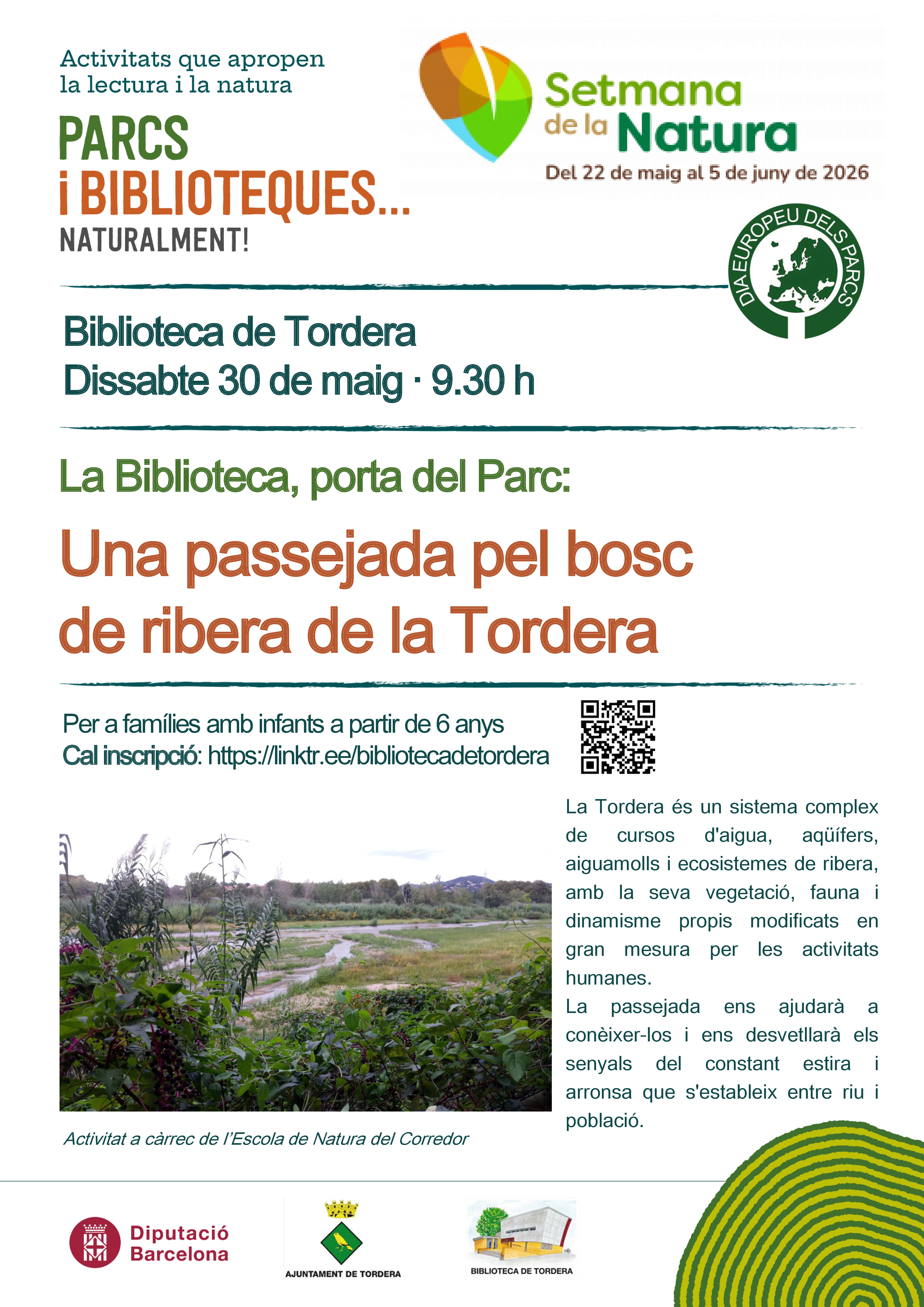 Setmana de la Natura: La Biblioteca, porta del Parc -