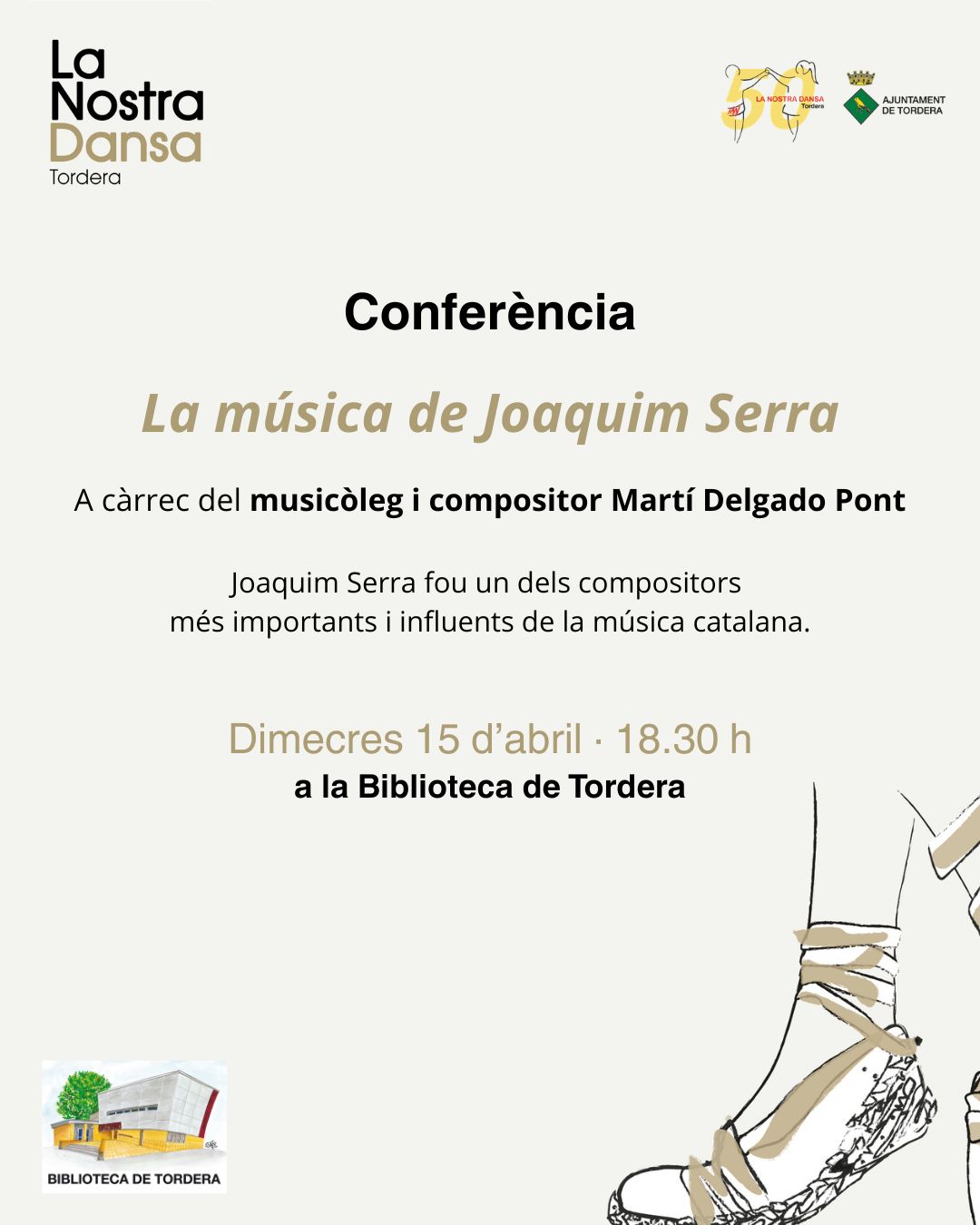 50 anys La Nostra Dansa - Confer&egrave;ncia 