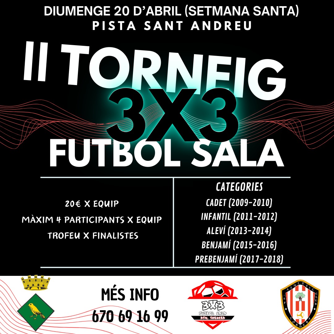 Torneig 3x3 futbol sala