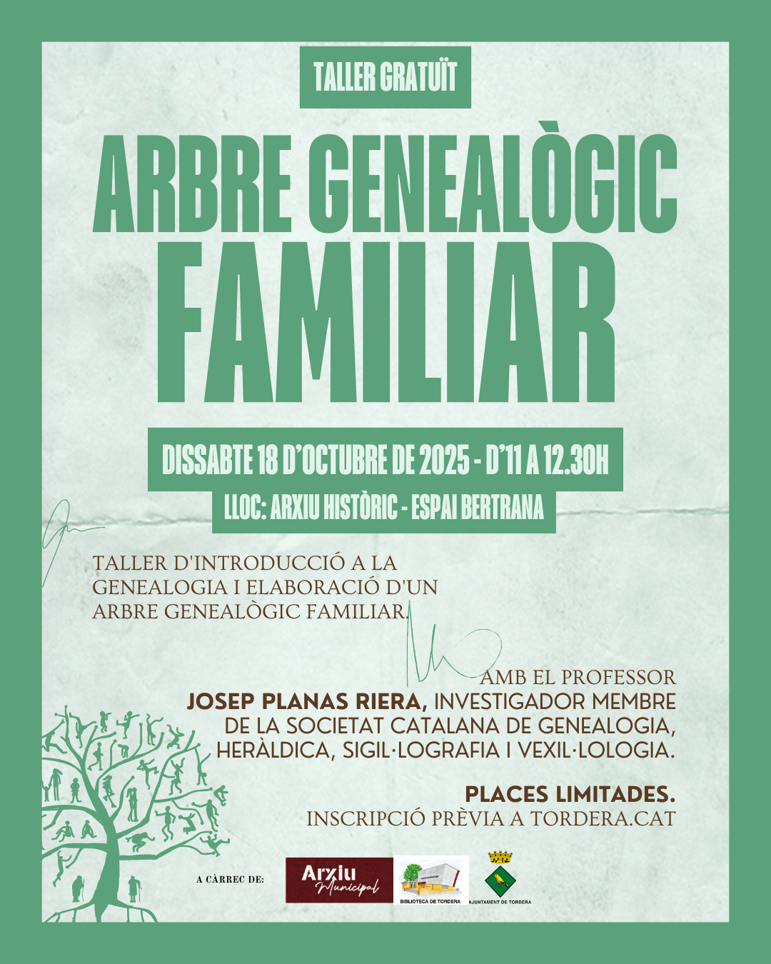 TALLER Arbre genealògic familiar