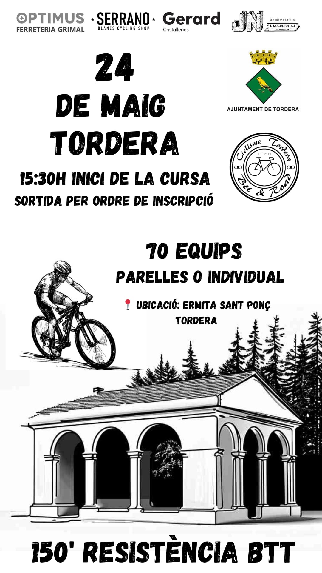 Cursa 150?? de Resistència BTT Tordera