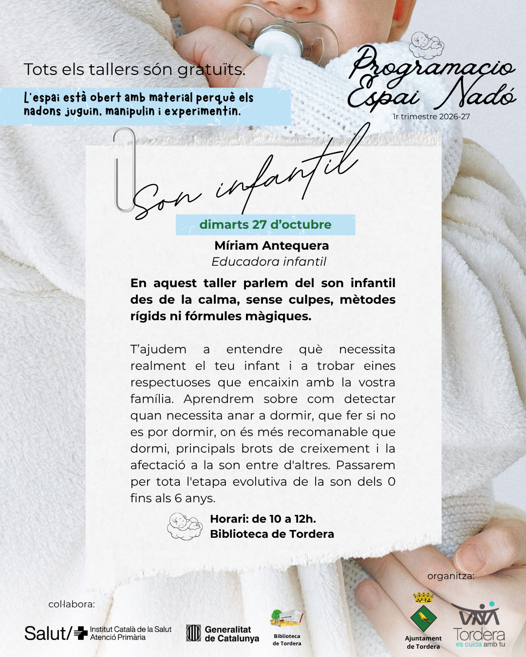 ESPAI NAD�? - Educadora infantil Míriam Antequera
