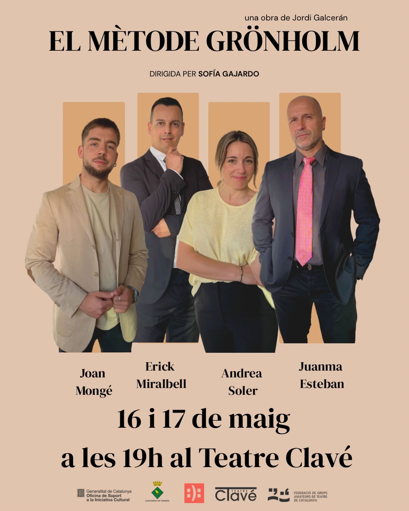 TEATRE El m&egrave;tode Grönholm F&ograve;rum pel teatre i la cultura