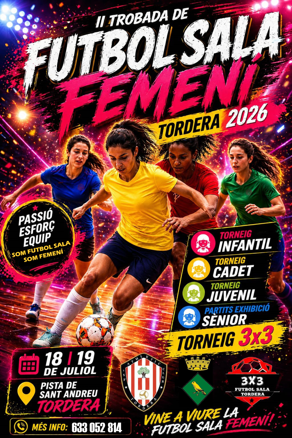 II Trobada de Futbol Sala Femen&iacute; Tordera 2026