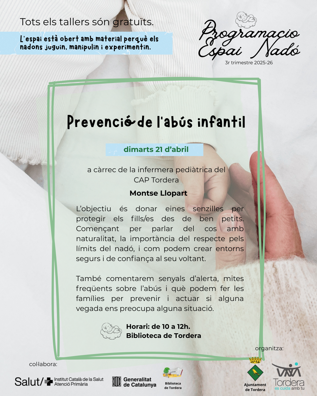 ESPAI NAD&Oacute; Prevenci&oacute; de l'ab&uacute;s infantil