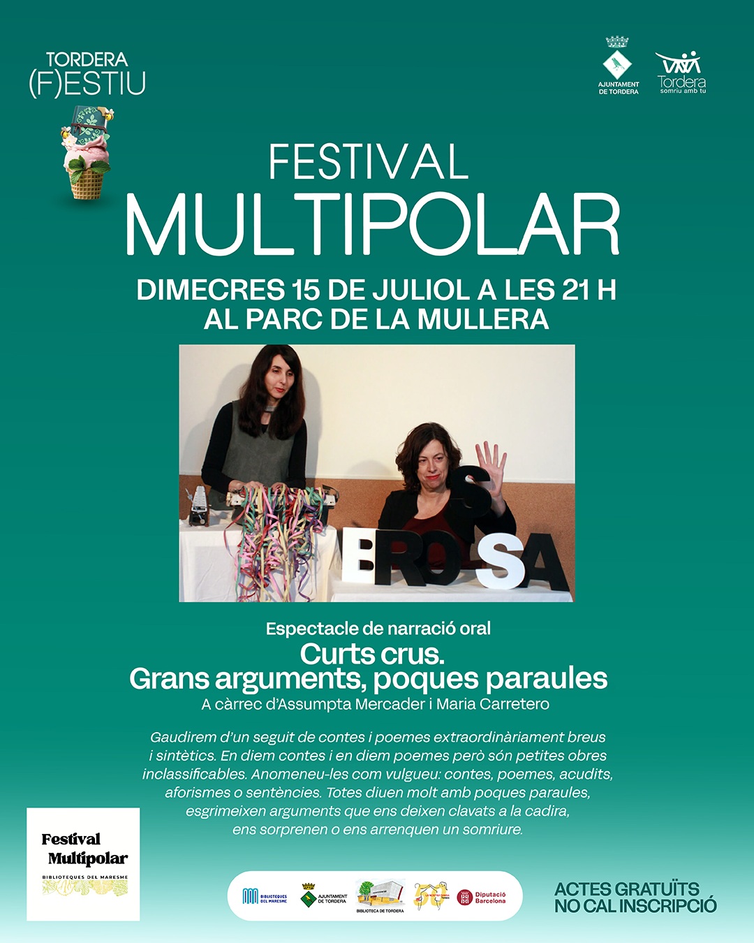 FESTIVAL MULTIPOLAR Espectacle narraci&oacute; oral