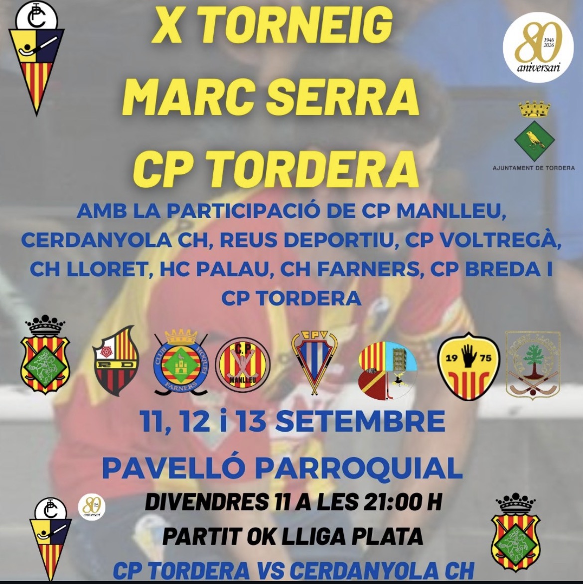 X TORNEIG Marc Serra CPTordera
