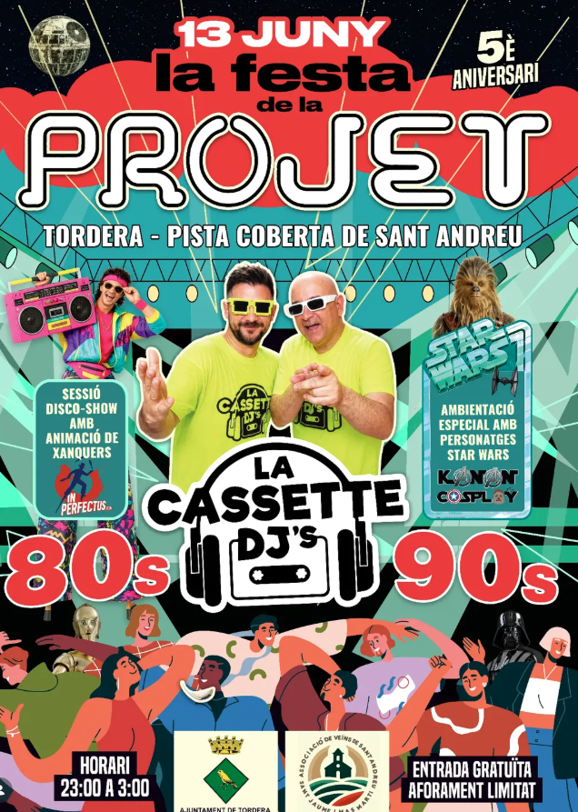 5&egrave; ANIVERSARI La FESTA de la Projet