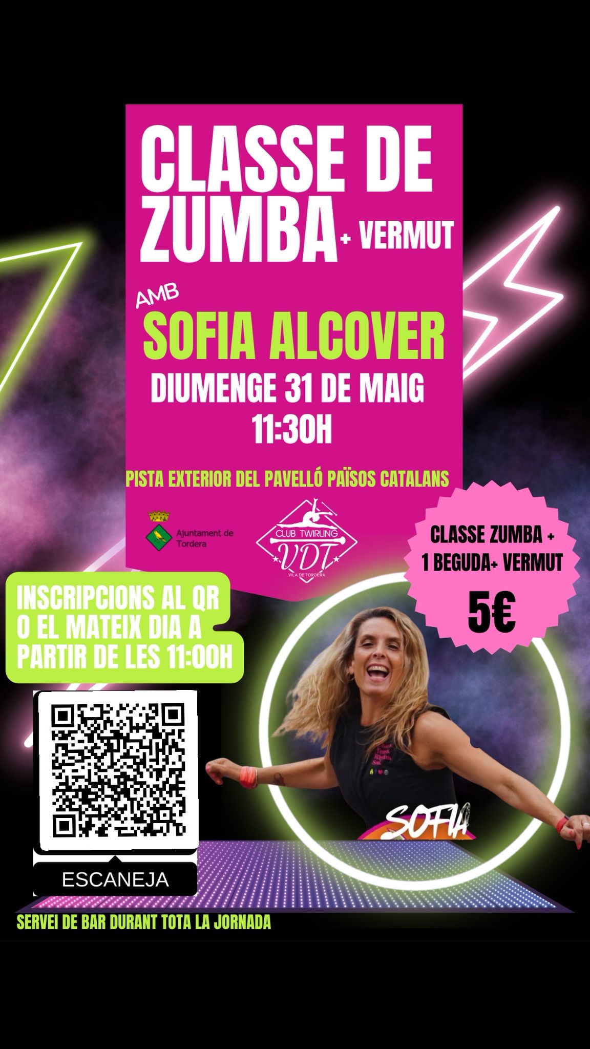 CLASSE de ZUMBA Twirling Vila de Tordera 