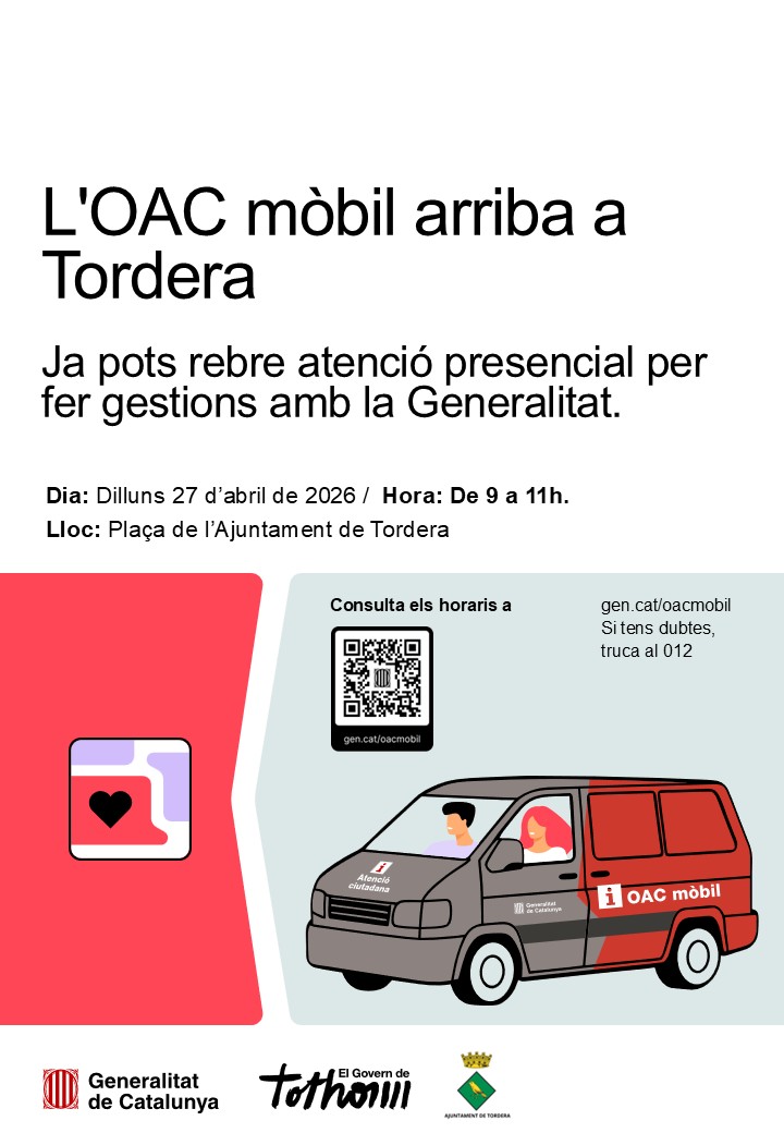 OAC M&ograve;bil de la Generalitat de Tordera  