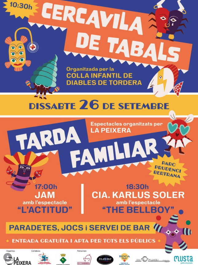 Cercavila de Tabals i tarda familiar