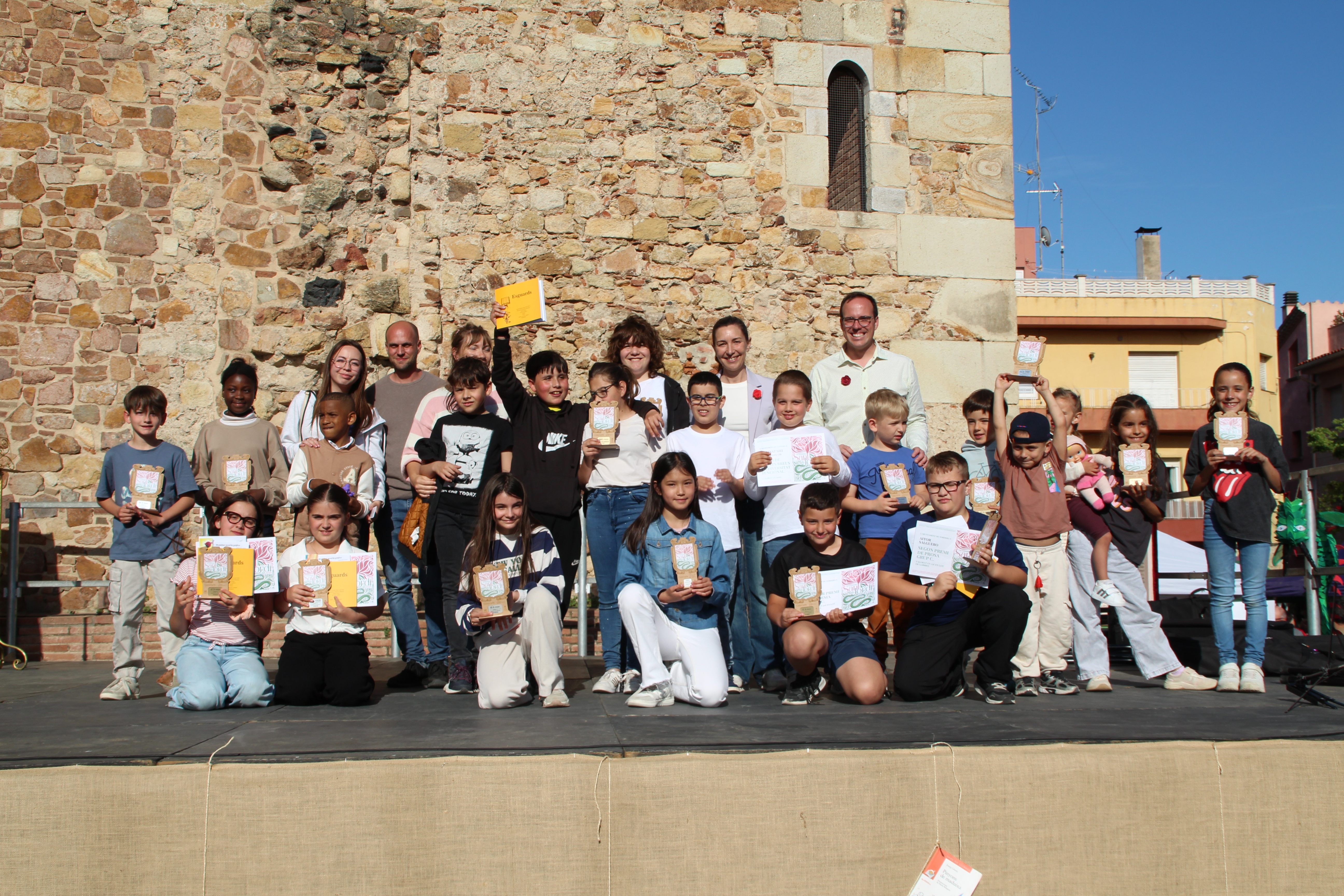 L'entrega dels premis literaris 