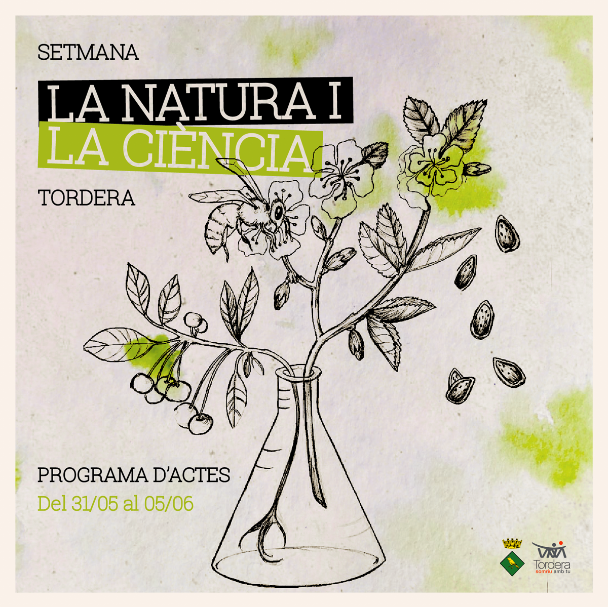 Participa en les activitats organitzades a l'entorn de la Setmana de la Natura i de la Ciència: tallers, passejades, xerrades i Fira. Del 31 de maig al 12 de juny