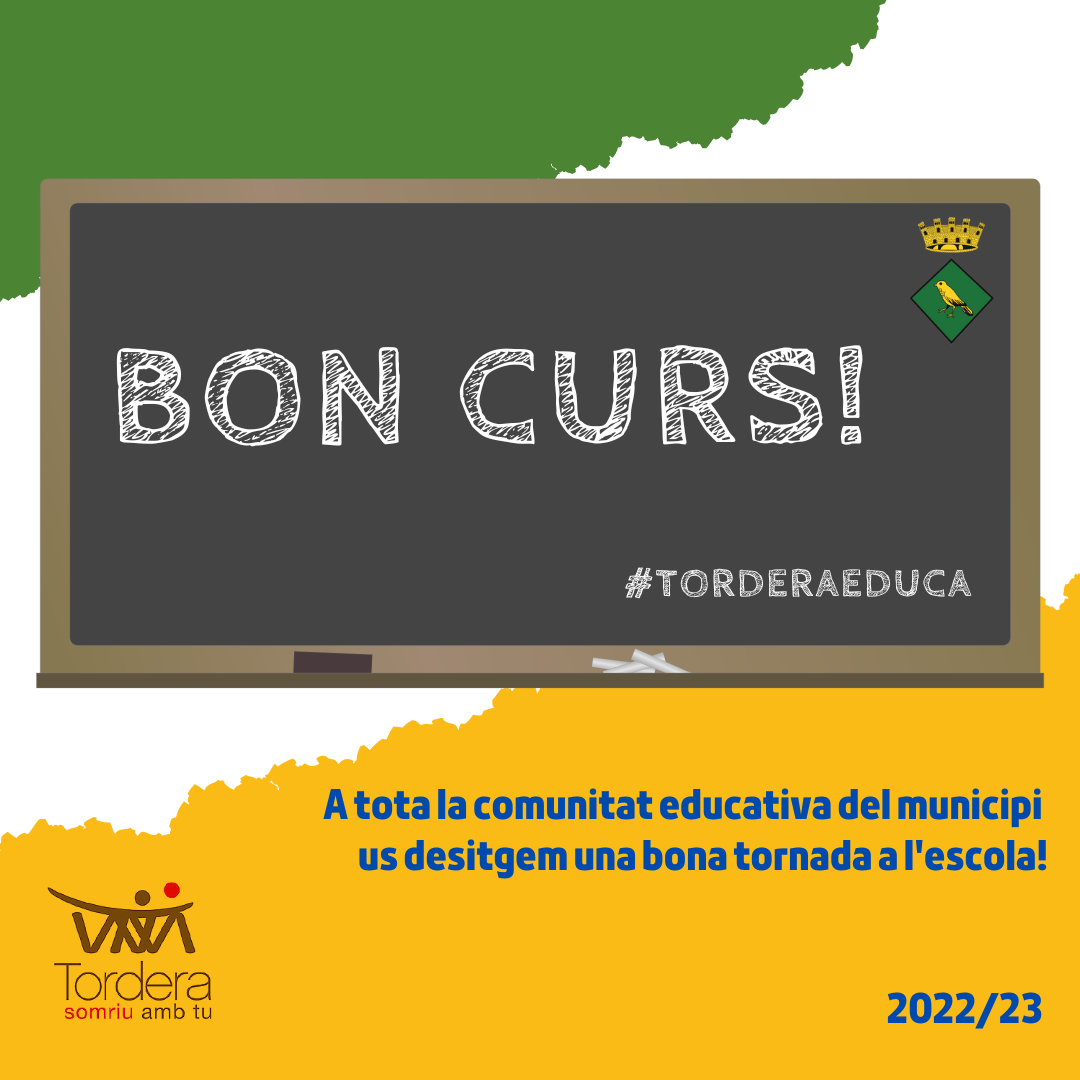 2.743 alumnes tornen a les aules a Tordera. Bon curs 2022/23