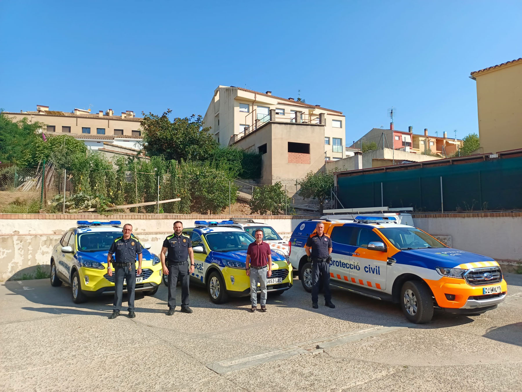 La Policia Local de Tordera i Protecció Civil han incorporat cotxes nous dins de la seva flota de vehicles