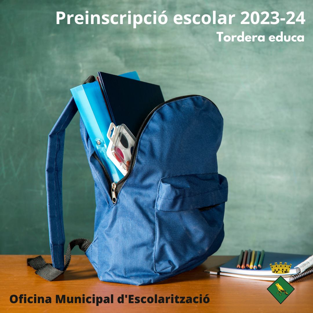 L'Oficina Municipal d'Escolarització informa sobre la preinscripció escolar 2023-24