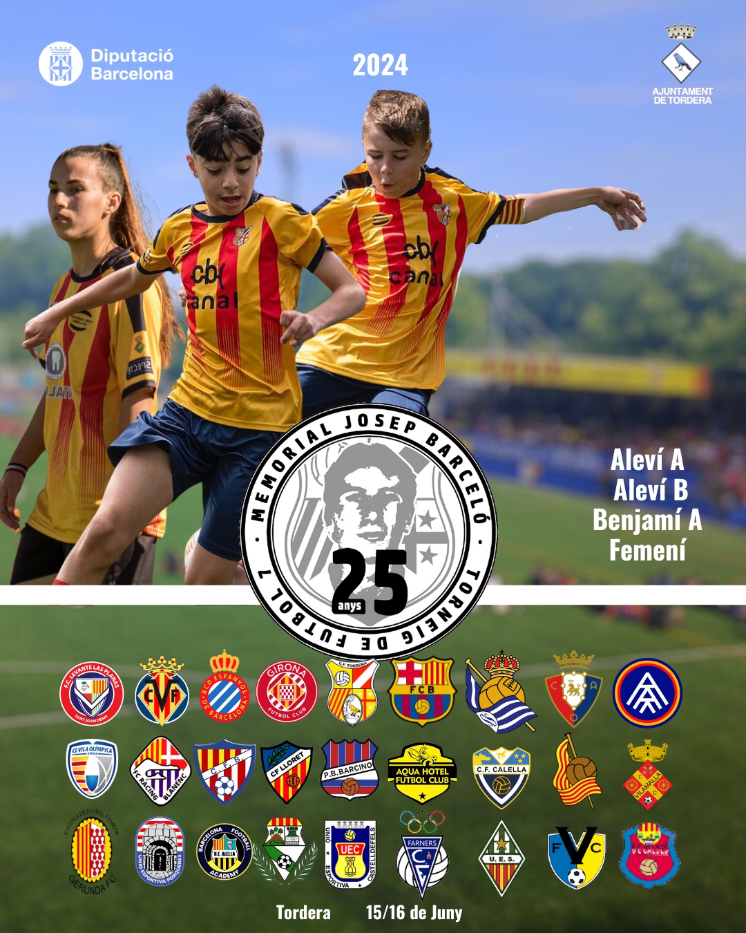 Aquest cap de setmana arriba la 25è edició del torneig de futbol-7 Memorial Josep Barceló