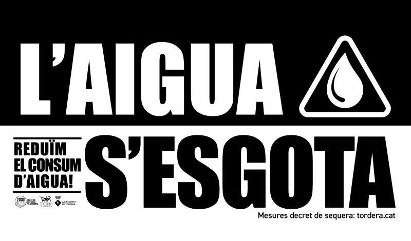 Reduïm el consum d'aigua! 