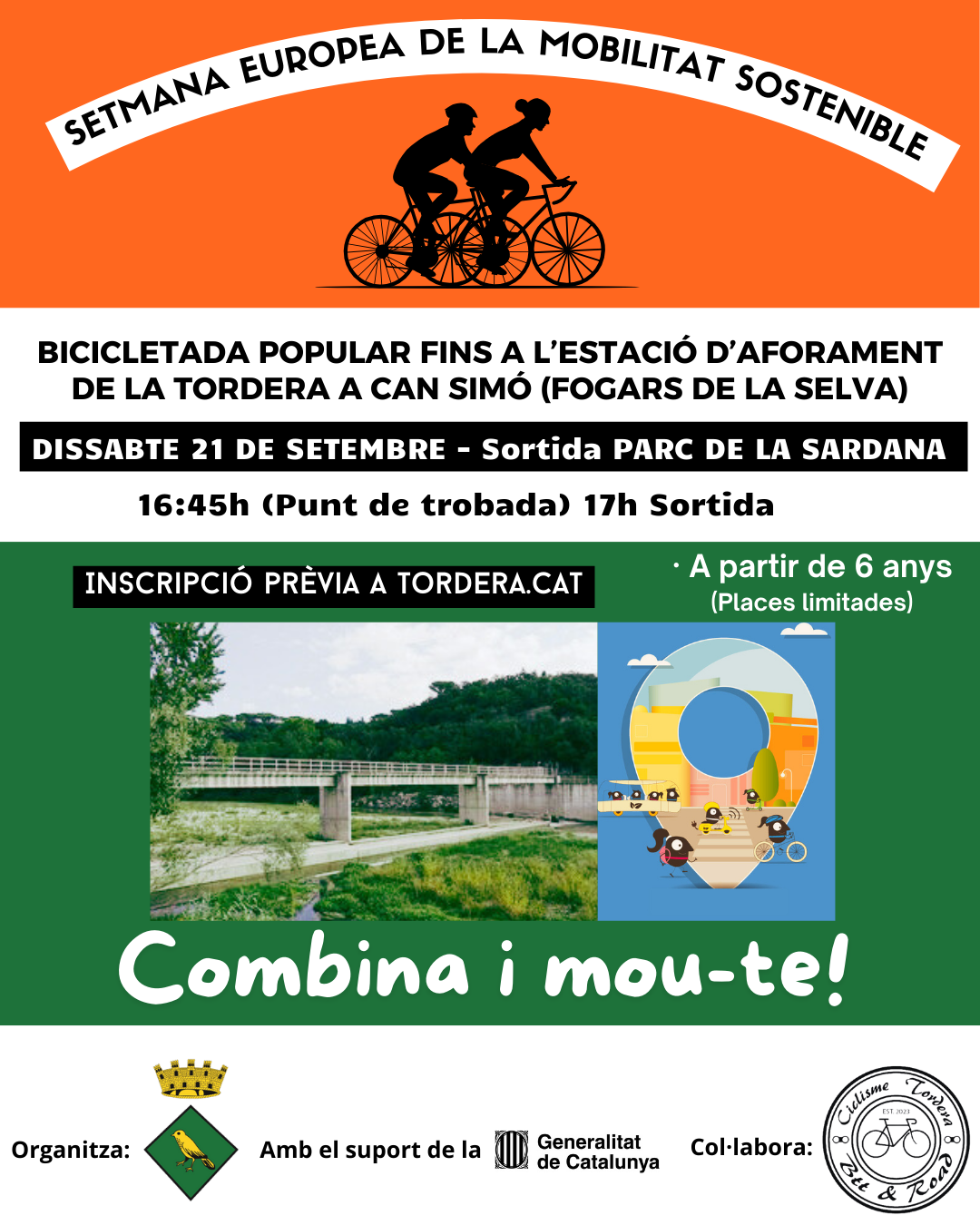 Bicicletada popular (Setmana Europea de la mobilitat sostenible)