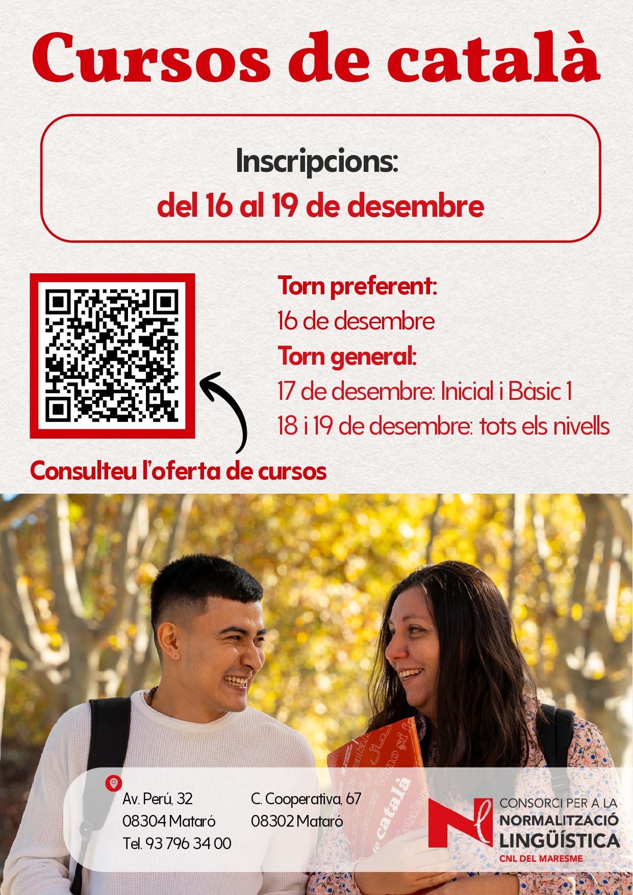 Aprèn català a Tordera: inscripcions obertes