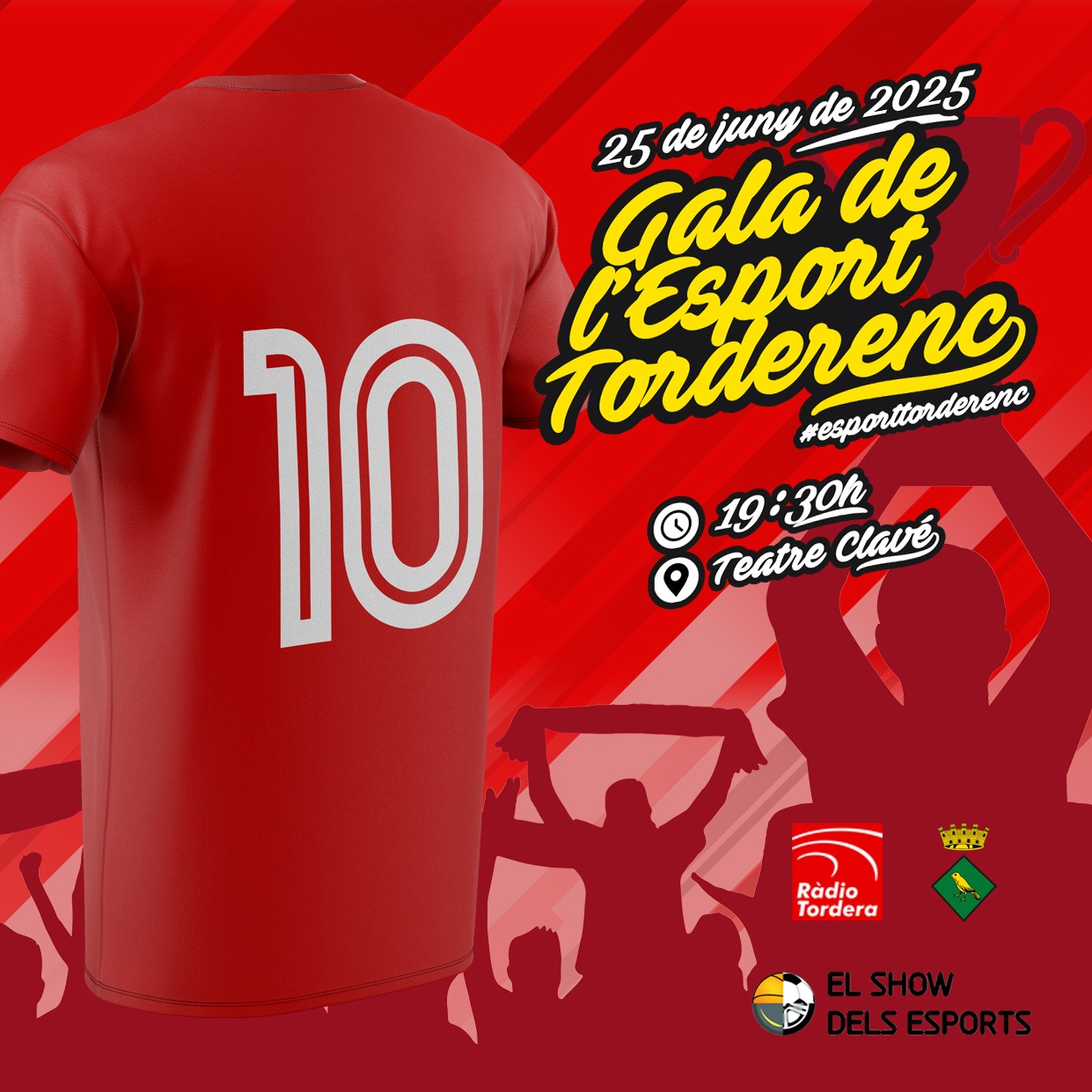 La Gala de l'Esport Torderenc arriba a la seva 10a edició celebrant els èxits esportius del municipi