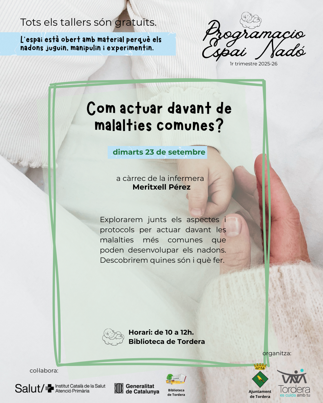 ESPAI NADÓ - Com actuar davant de malalties comunes?