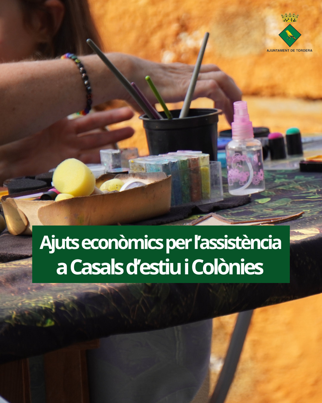 Oberta la convocatòria per a la concessió d??ajuts econòmics pels nens i nenes que participin a casals d??estiu i/o colònies 2025