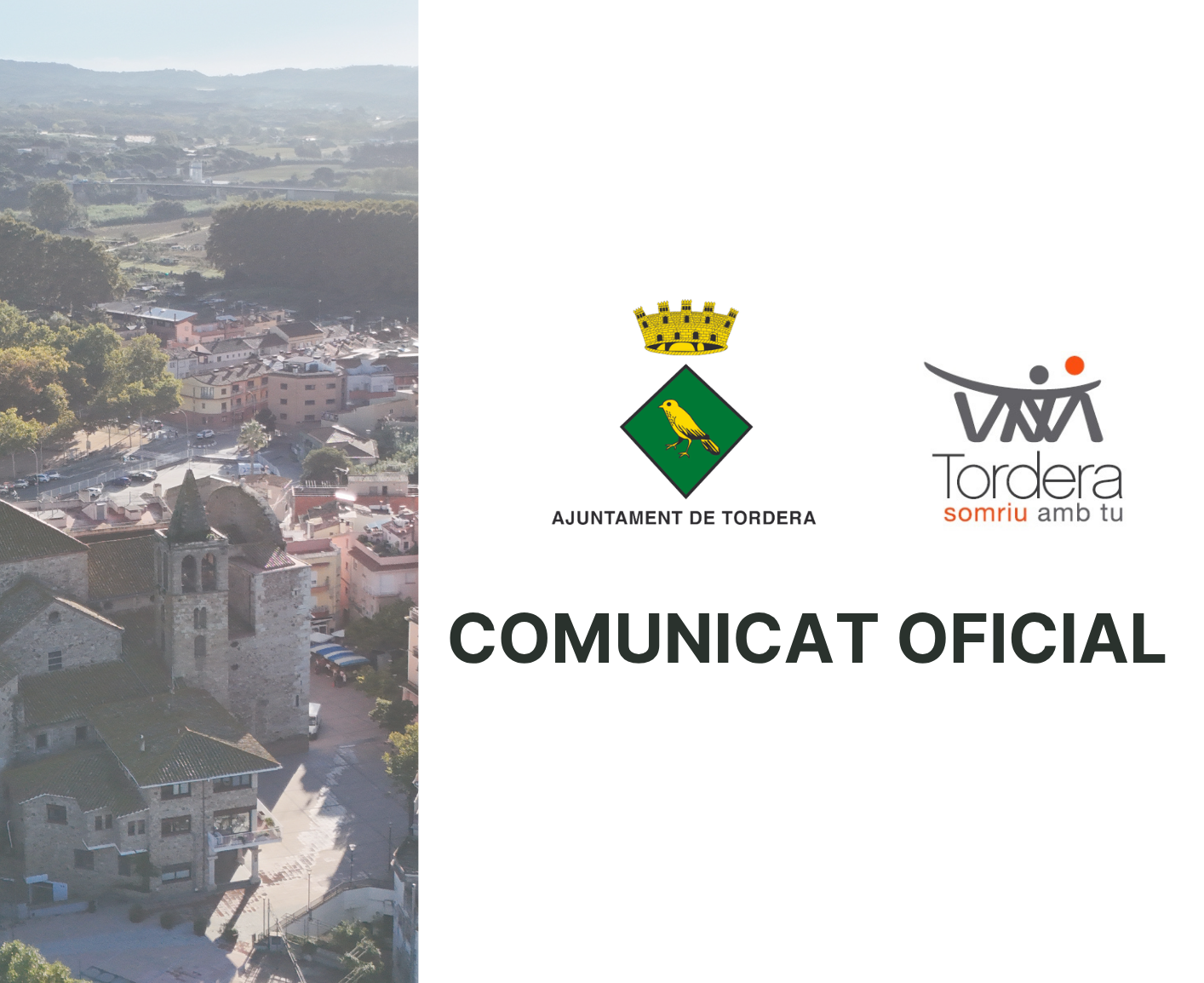 Comunicat oficial de l'Ajuntament de Tordera (11 d'agost del 2025)
