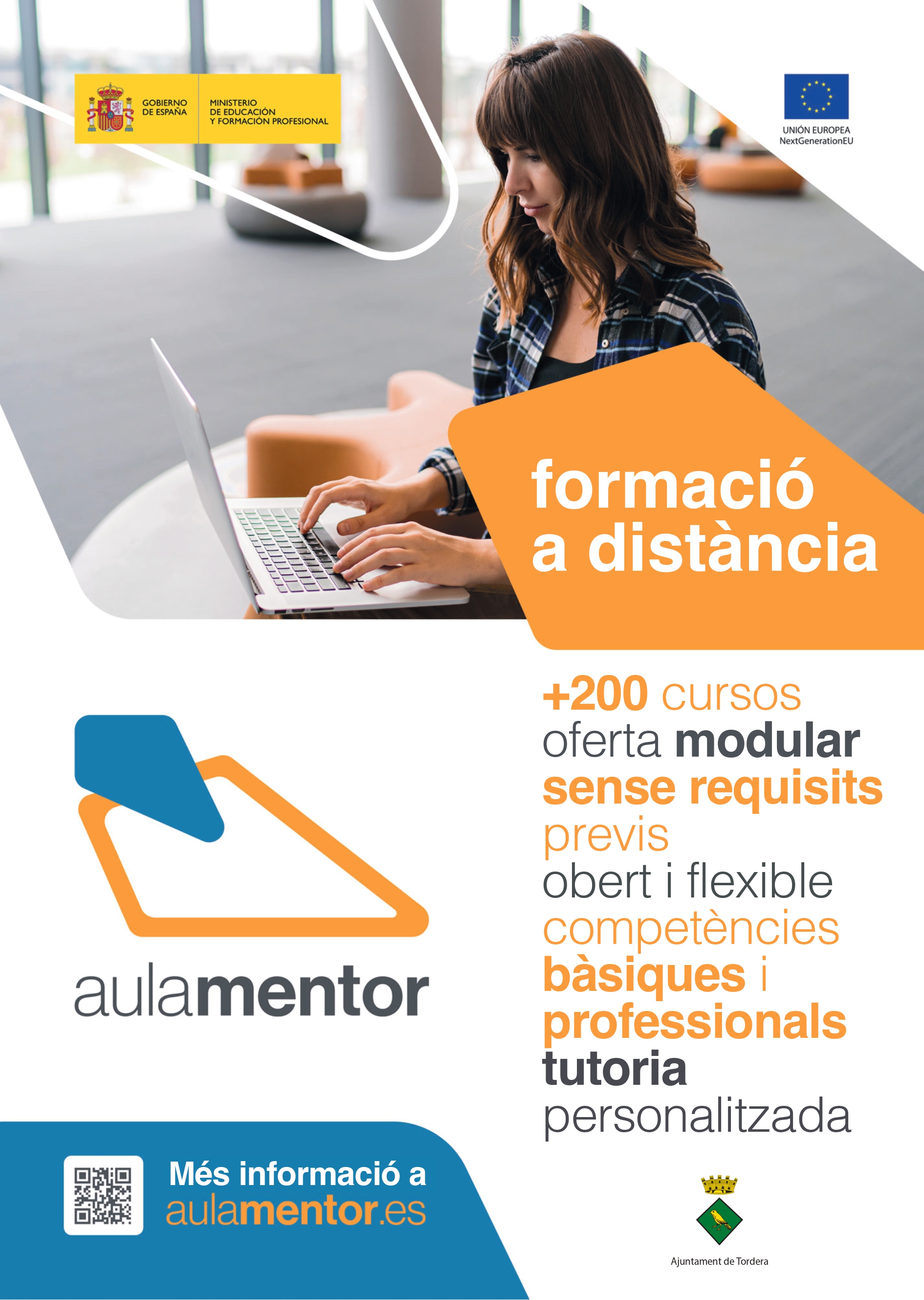 L'Aula Mentor de Tordera ha oberta una nova convocatòria de cursos en el marc de la formació permanent adreçada al professorat