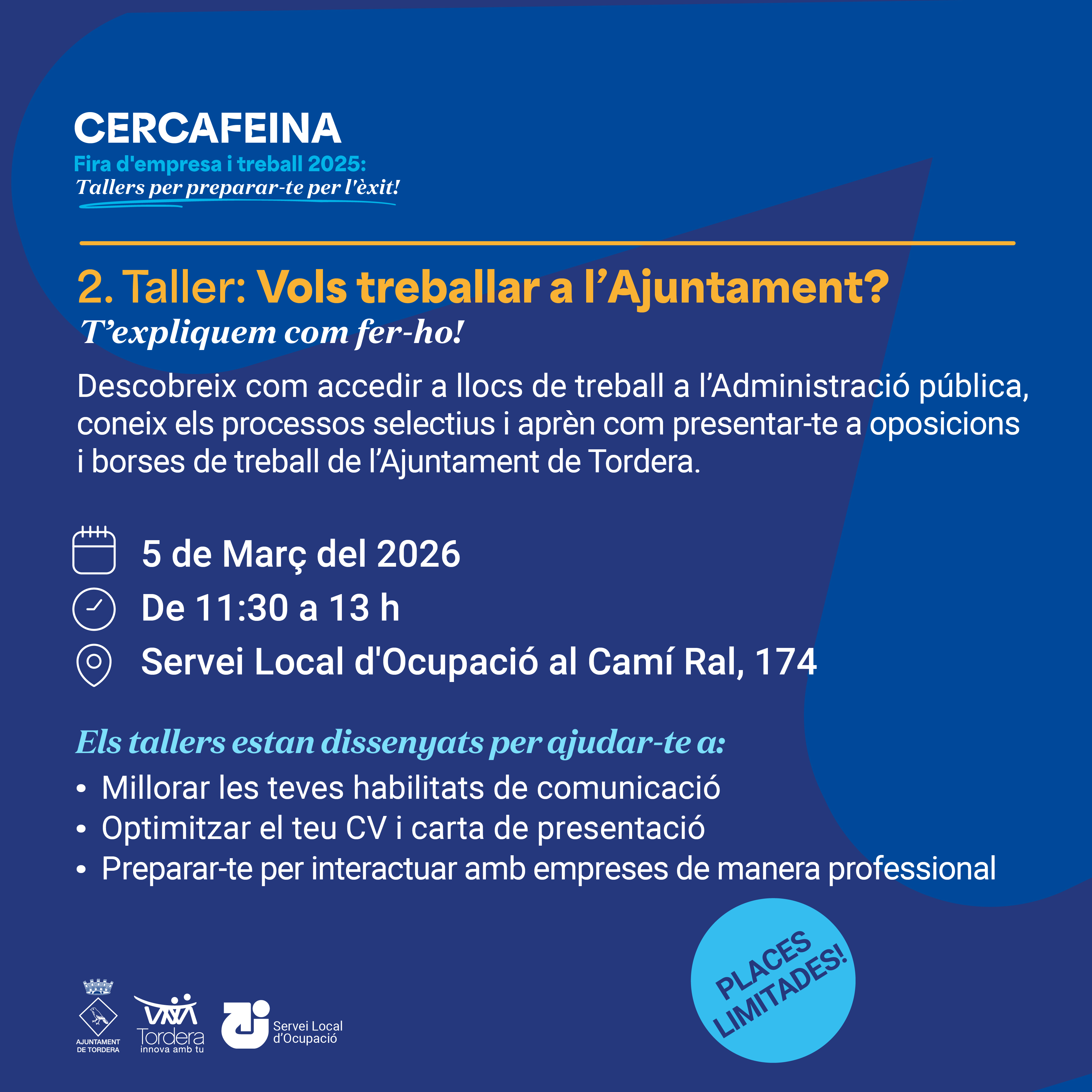 CURS Vols treballar a l'Ajuntament?