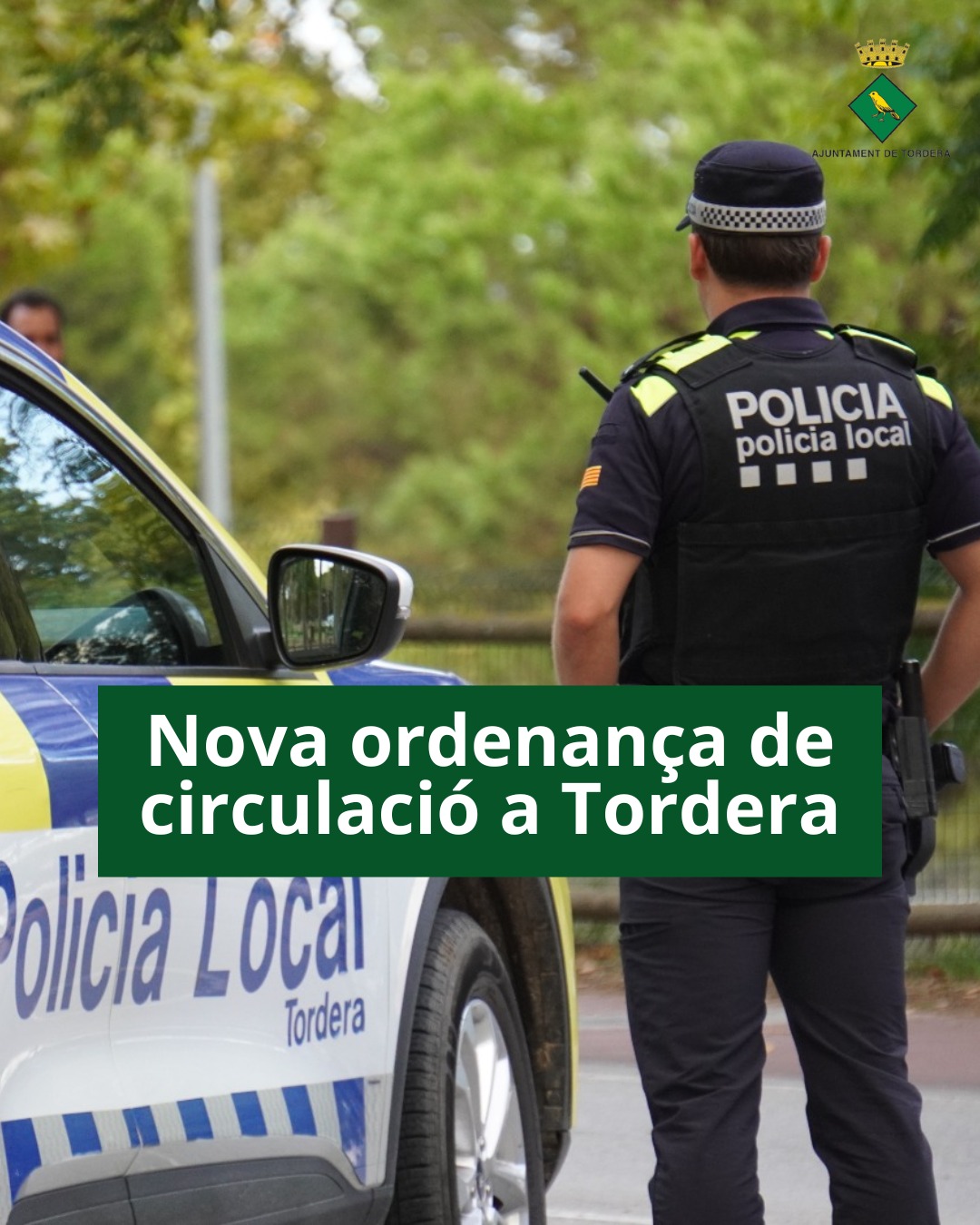 A partir d'aquest dissabte 8 de febrer entrarà en vigor la nova ordenança de circulació de Tordera