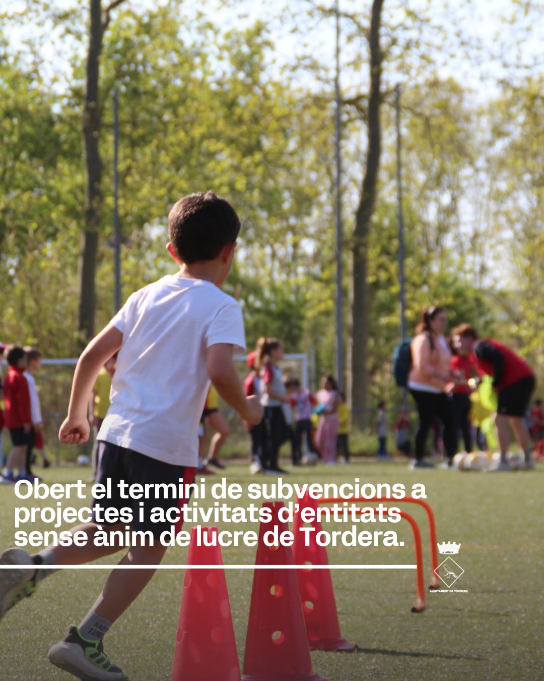 Oberta la convocat&ograve;ria de subvencions adre&ccedil;ades a les entitats sense &agrave;nim de lucre de Tordera que realitzen activitats durant el 2026