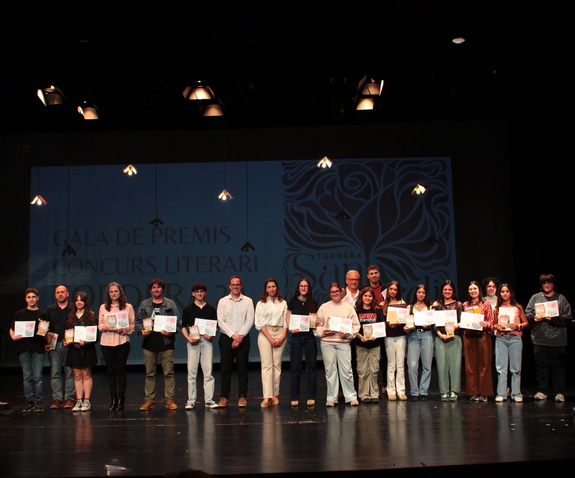 Aquests s&oacute;n els guanyadors del Concurs Literari de Sant Jordi de Tordera 2026