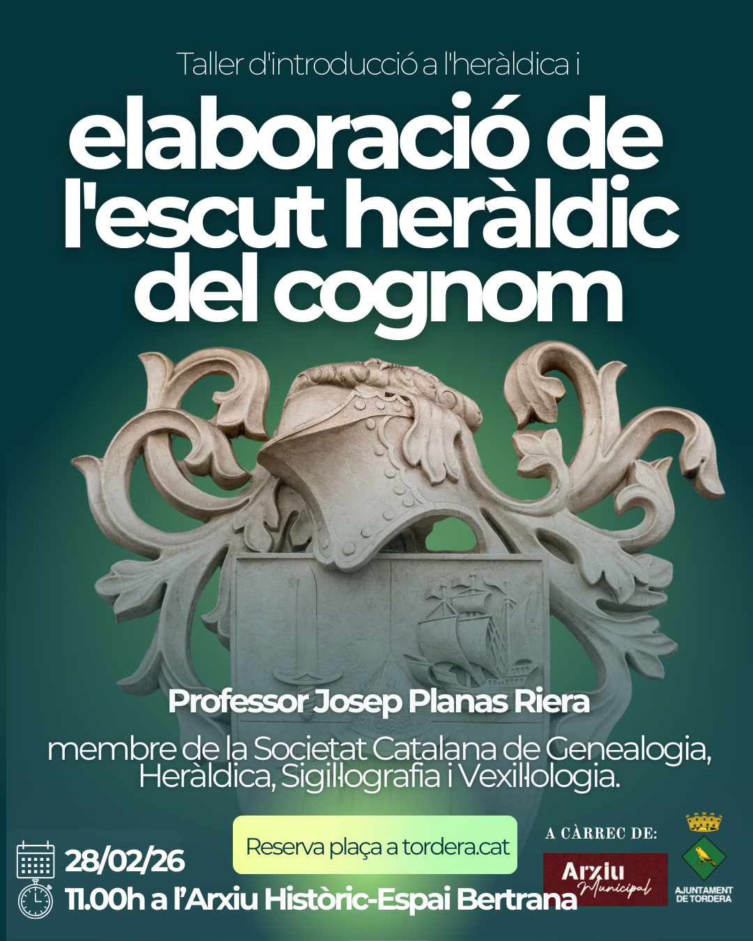TALLER d'introducci&oacute; a l'her&agrave;ldica i elaboraci&oacute; de l'escut her&agrave;ldic del cognom