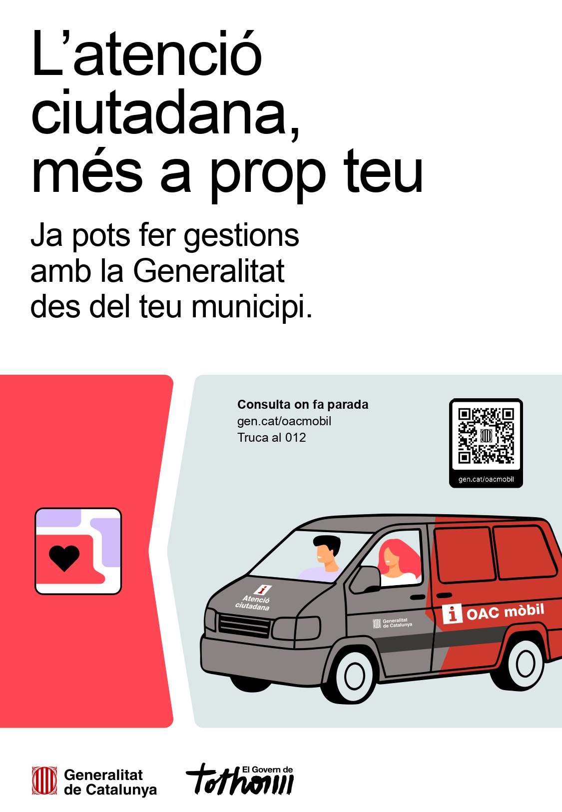 L'OAC m&ograve;bil de la Generalitat arribar&agrave; a Tordera