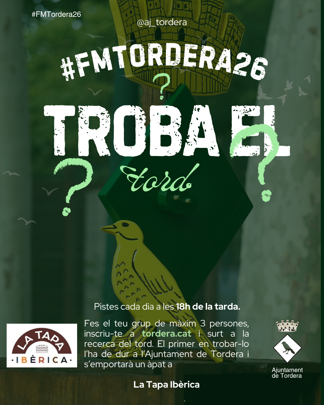 Troba el tord i emporta't un premi!