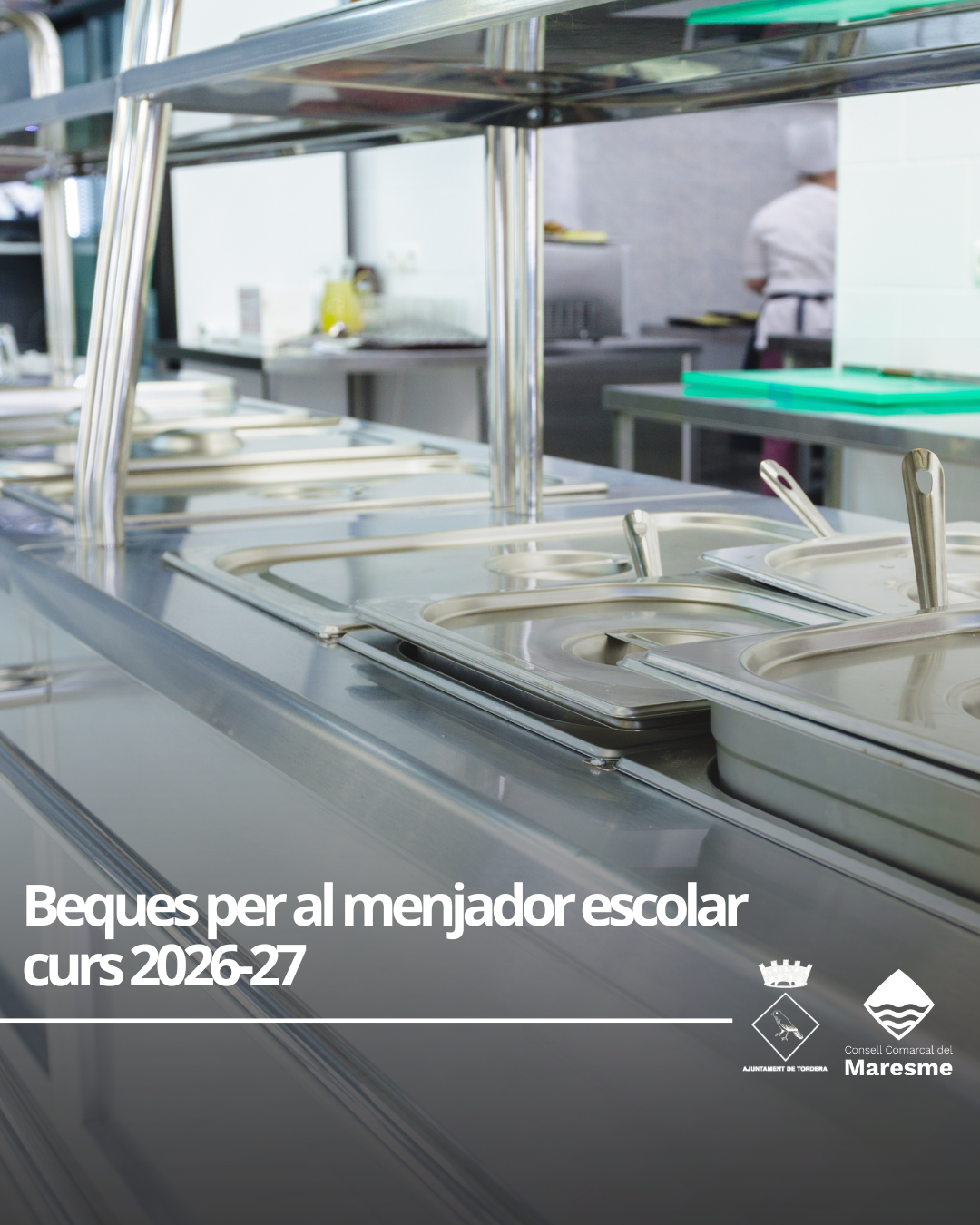 Sol·licituds de beques per al menjador escolar del curs 2026-27