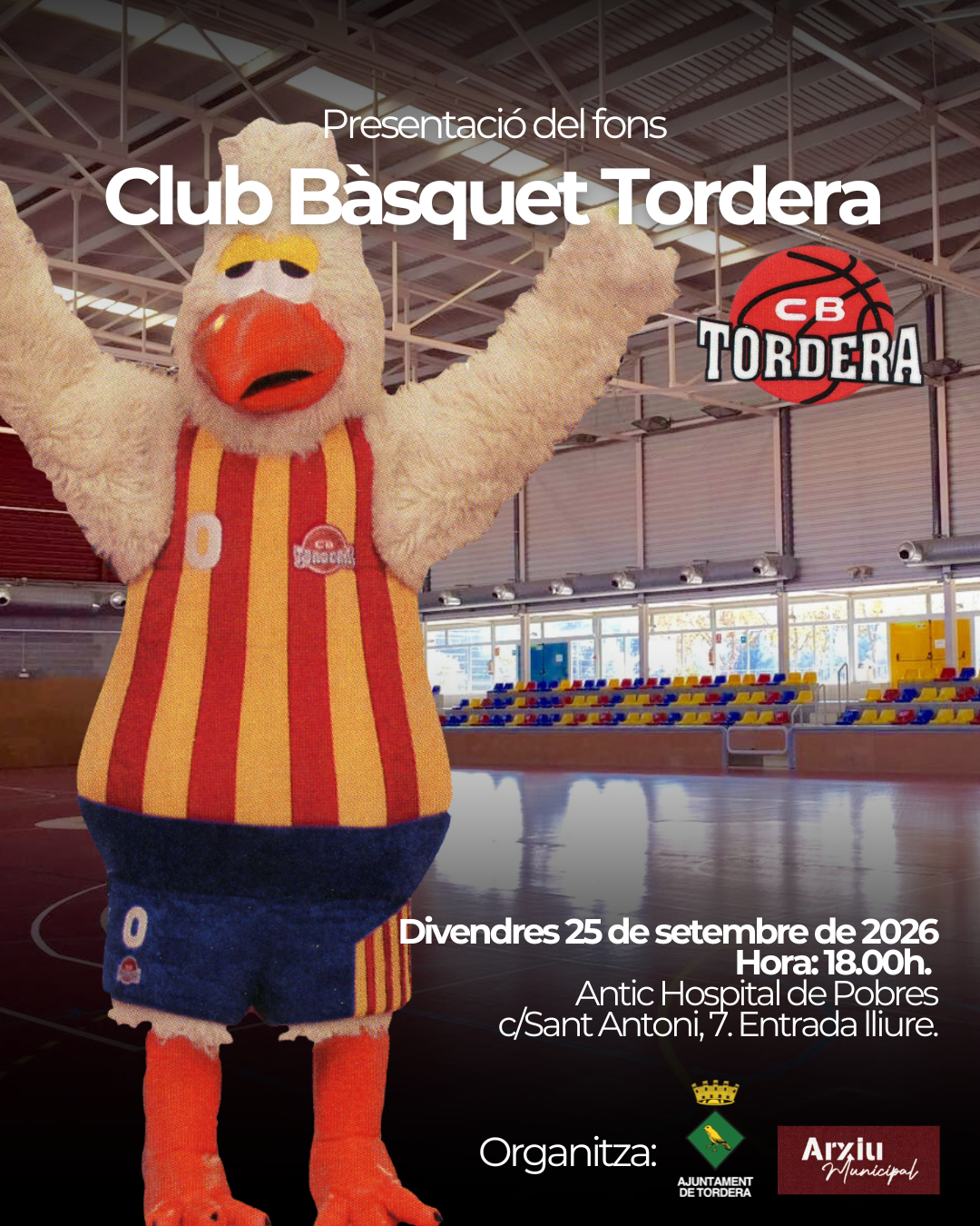 PRESENTACI&Oacute; del fons documental Club B&agrave;squet Tordera