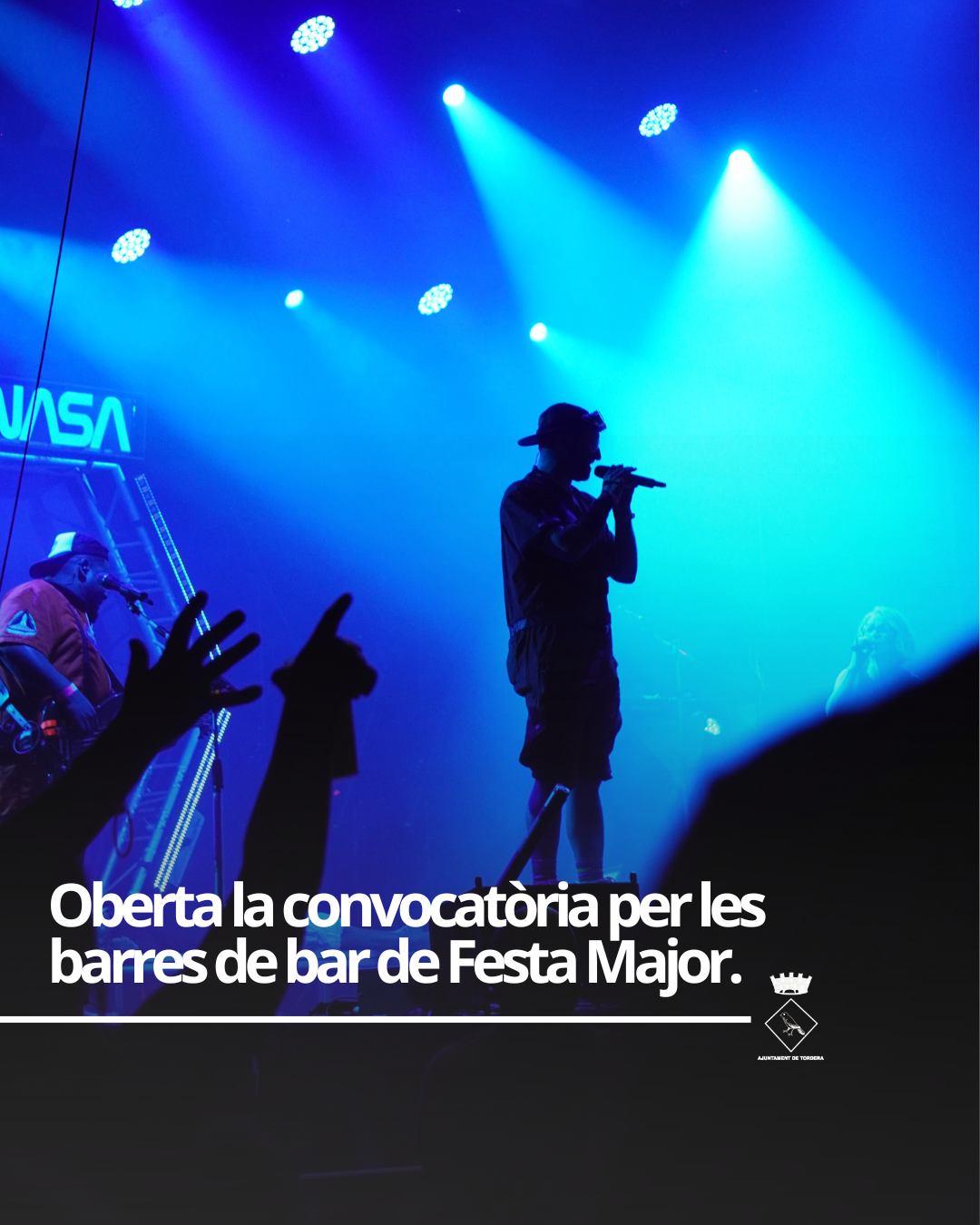 Oberta la convocat&ograve;ria de sol&middot;licitud per muntar les barraques de la Festa Major 2026