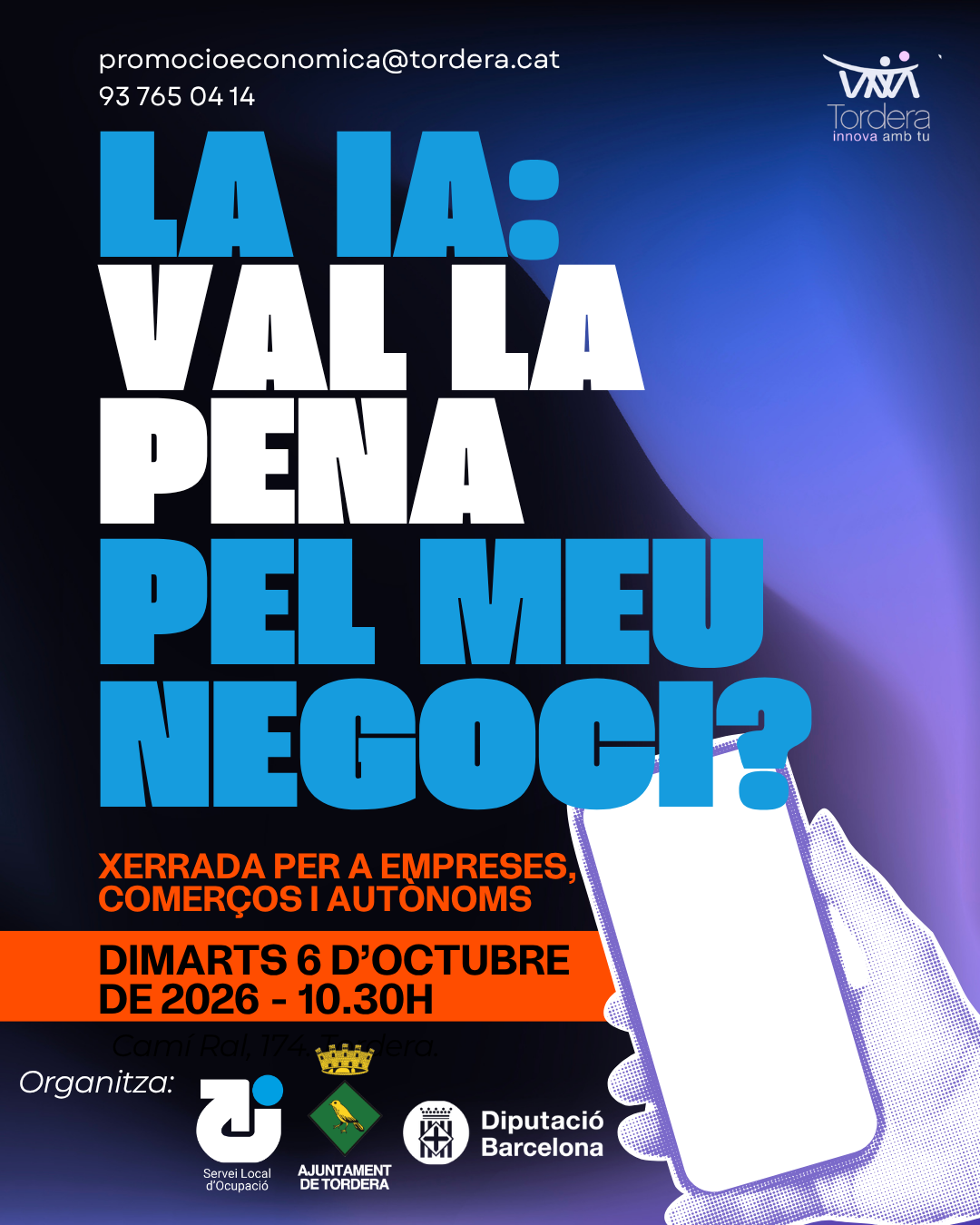 TALLER: La intel&middot;lig&egrave;ncia artificial val realment la pena per al meu negoci?