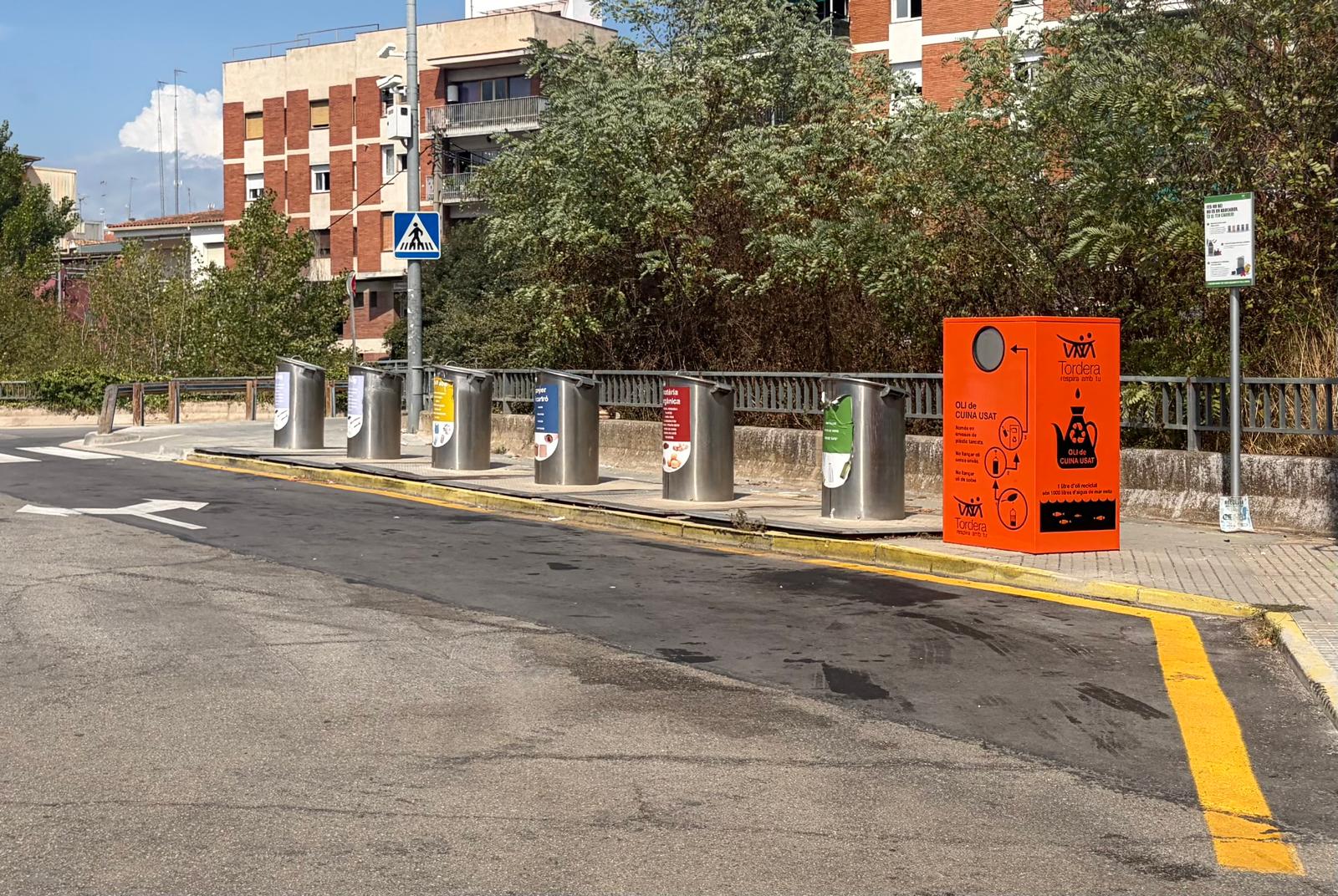 Tordera compta amb 12 contenidors d'oli usat a tot el municipi