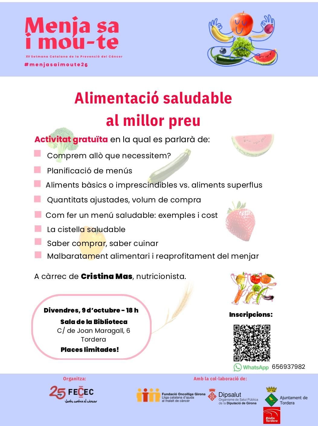 Taller: Menja sa i mou-te