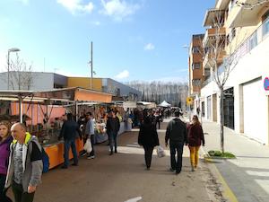 Diumenge només hi haurà mercat d'alimentació i el dimarts es reforça l'oferta de parades i oferta comercial