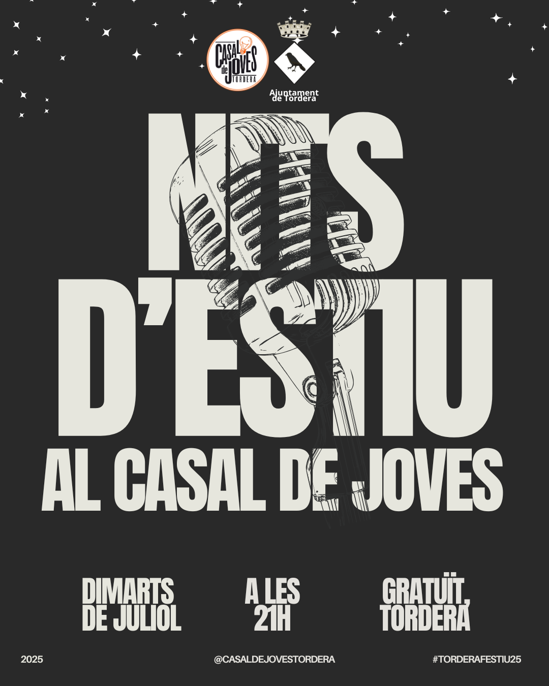 Les Nits d'Estiu al Casal de Joves tornen amb amb concerts i monòlegs